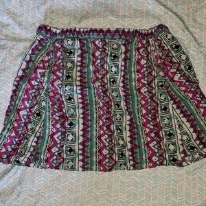 Forever 21 Tribal Skirt Size L
